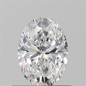 Picture of Natural Diamond 0.70 Carats, Oval with  Cut, D Color, VS2 Clarity and Certified by GIA