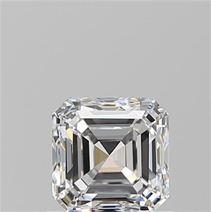 Foto Diamante Natural 0.90 quilates, Asscher , Color D, claridad VS1 y certificado GIA de