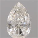 Natural Diamond 0.90 Carats, Pear with  Cut, H Color, VS1 Clarity and Certified by GIA
