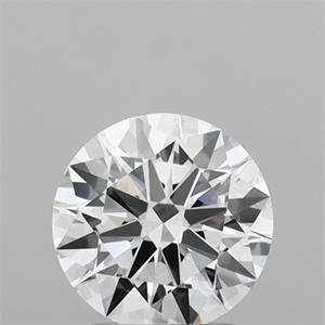Picture of Lab Grown Diamond 1.46 Carats, Round with Excellent Cut, D Color, VVS2 Clarity and Certified by IGI