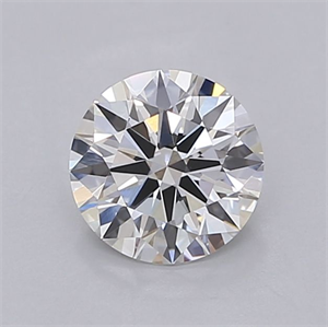Picture of Lab Grown Diamond 1.02 Carats, Round with Ideal Cut, F Color, VVS2 Clarity and Certified by IGI