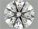 Lab Grown Diamond 1.50 Carats, Round with Excellent Cut, F Color, VS2 Clarity and Certified by IGI