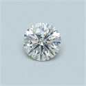 Diamante Natural 0.42 quilates, Redondo , Color H, claridad SI2 y certificado GIA
