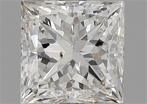 Foto Diamante Natural 1.60 quilates, Princesa , Color I, claridad SI2 y certificado GIA de