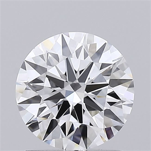Picture of Lab Grown Diamond 1.06 Carats, Round with Ideal Cut, E Color, VVS1 Clarity and Certified by IGI