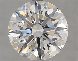 Picture of Lab Grown Diamond 3.71 Carats, Round with Excellent Cut, D Color, IF Clarity and Certified by GIA