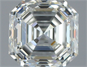 Natural Diamond 1.18 Carats, Asscher with  Cut, J Color, VVS1 Clarity and Certified by GIA