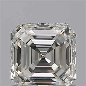 Picture of Natural Diamond 0.70 Carats, Asscher with  Cut, F Color, VVS2 Clarity and Certified by IGI