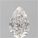 Natural Diamond 2.21 Carats, Pear with  Cut, H Color, SI1 Clarity and Certified by GIA