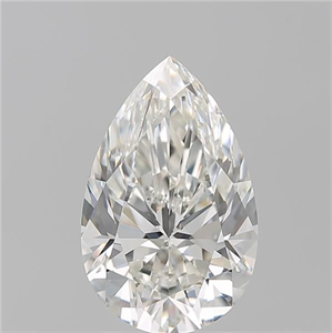 Picture of Natural Diamond 2.21 Carats, Pear with  Cut, H Color, SI1 Clarity and Certified by GIA