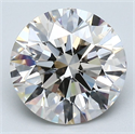 Diamante Natural 2.50 quilates, Redondo , Color K, claridad VVS1 y certificado GIA