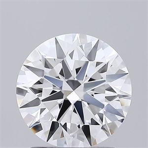 Picture of Lab Grown Diamond 1.56 Carats, Round with Ideal Cut, D Color, VS1 Clarity and Certified by IGI