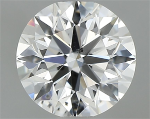 Picture of Natural Diamond 0.82 Carats, Round with Excellent Cut, F Color, SI2 Clarity and Certified by GIA