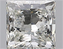 Natural Diamond 0.70 Carats, Princess with  Cut, J Color, VVS1 Clarity and Certified by GIA