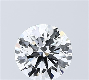 Picture of Lab Grown Diamond 2.00 Carats, Round with Ideal Cut, D Color, VVS2 Clarity and Certified by IGI