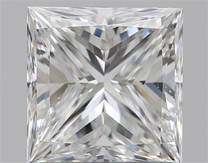 Foto Diamante Natural 1.00 quilates, Princesa , Color F, claridad VS2 y certificado GIA de