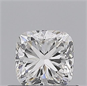 Natural Diamond 0.50 Carats, Cushion with  Cut, E Color, VS2 Clarity and Certified by GIA