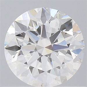 Picture of Natural Diamond 0.70 Carats, Round with Very Good Cut, F Color, SI1 Clarity and Certified by GIA