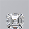 Diamante Natural 1.01 quilates, Asscher , Color F, claridad VS2 y certificado GIA