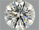 Diamante Natural 0.58 quilates, Redondo , Color K, claridad VVS2 y certificado GIA