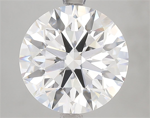 Picture of Lab Grown Diamond 5.05 Carats, Round with Ideal Cut, E Color, VVS2 Clarity and Certified by IGI