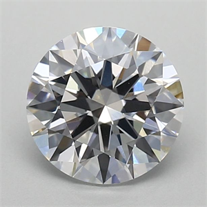 Picture of Lab Grown Diamond 1.19 Carats, Round with Ideal Cut, E Color, VVS2 Clarity and Certified by IGI
