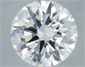 Lab Grown Diamond 5.08 Carats, Round with Ideal Cut, E Color, VS2 Clarity and Certified by IGI
