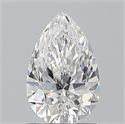 Diamante Natural 0.90 quilates, De pera , Color F, claridad VS1 y certificado GIA