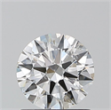 Natural Diamond 1.00 Carats, Round with Excellent Cut, F Color, SI2 Clarity and Certified by GIA