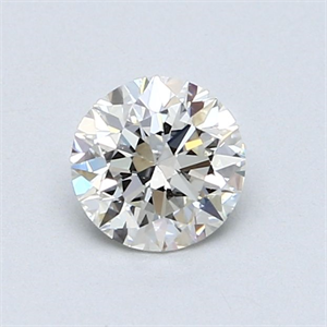 Picture of Natural Diamond 0.70 Carats, Round with Excellent Cut, I Color, SI1 Clarity and Certified by GIA