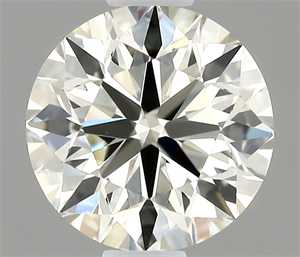 Picture of Natural Diamond 0.70 Carats, Round with Excellent Cut, K Color, VVS1 Clarity and Certified by IGI