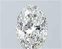 Diamante Natural 0.90 quilates, Ovalado , Color G, claridad VS1 y certificado GIA