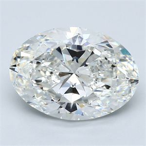 Foto Diamante Natural 6.02 quilates, Ovalado , Color H, claridad VS1 y certificado GIA de