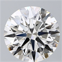 Lab Grown Diamond 3.84 Carats, Round with Ideal Cut, H Color, VS2 Clarity and Certified by IGI