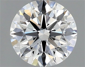 Foto Diamante Natural 0.50 quilates, Redondo , Color E, claridad SI1 y certificado GIA de