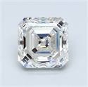 Natural Diamond 3.01 Carats, Asscher with  Cut, G Color, VS2 Clarity and Certified by GIA