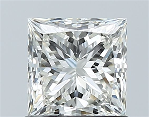 Picture of Natural Diamond 1.01 Carats, Princess with  Cut, I Color, VS2 Clarity and Certified by GIA