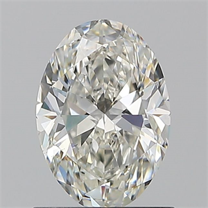Picture of Natural Diamond 1.01 Carats, Oval with  Cut, I Color, VS2 Clarity and Certified by GIA