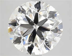 Foto Diamante Natural 4.01 quilates, Redondo , Color F, claridad SI1 y certificado GIA de