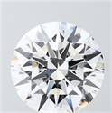 Lab Grown Diamond 7.02 Carats, Round with Ideal Cut, F Color, VVS2 Clarity and Certified by IGI