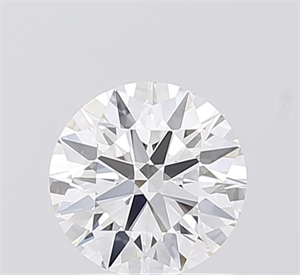 Picture of Lab Grown Diamond 1.01 Carats, Round with Ideal Cut, D Color, IF Clarity and Certified by IGI