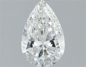 Picture of Natural Diamond 1.00 Carats, Pear with  Cut, G Color, SI2 Clarity and Certified by GIA