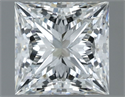 Natural Diamond 1.01 Carats, Princess with  Cut, G Color, VVS2 Clarity and Certified by GIA