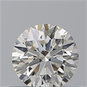 Natural Diamond 0.41 Carats, Round with Excellent Cut, H Color, VS1 Clarity and Certified by IGI