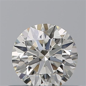 Picture of Natural Diamond 0.41 Carats, Round with Excellent Cut, H Color, VS1 Clarity and Certified by IGI