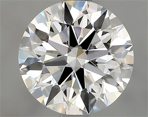 Picture of Natural Diamond 1.52 Carats, Round with Excellent Cut, D Color, VVS1 Clarity and Certified by GIA