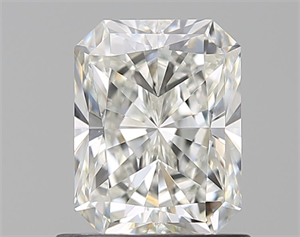 Picture of Natural Diamond 1.00 Carats, Radiant with  Cut, H Color, VS2 Clarity and Certified by GIA