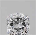 Diamante Natural 0.50 quilates, Del cojín , Color E, claridad SI1 y certificado GIA