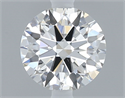 Diamante Natural 0.45 quilates, Redondo , Color F, claridad VS2 y certificado GIA