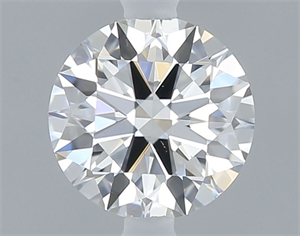 Foto Diamante Natural 0.45 quilates, Redondo , Color F, claridad VS2 y certificado GIA de